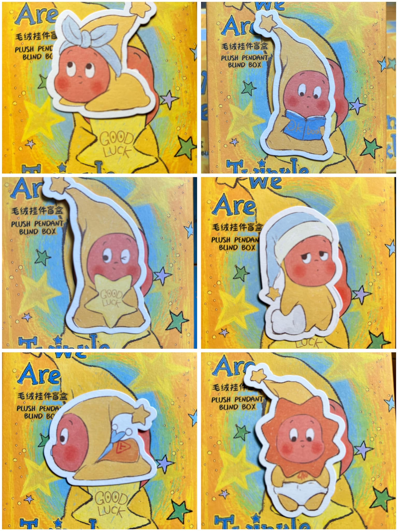 1216 - Twinkle Twinkle POPMART The Twinkle Twinkle Series Full Set 6 Box Art Toy [CHÍNH HÃNG]