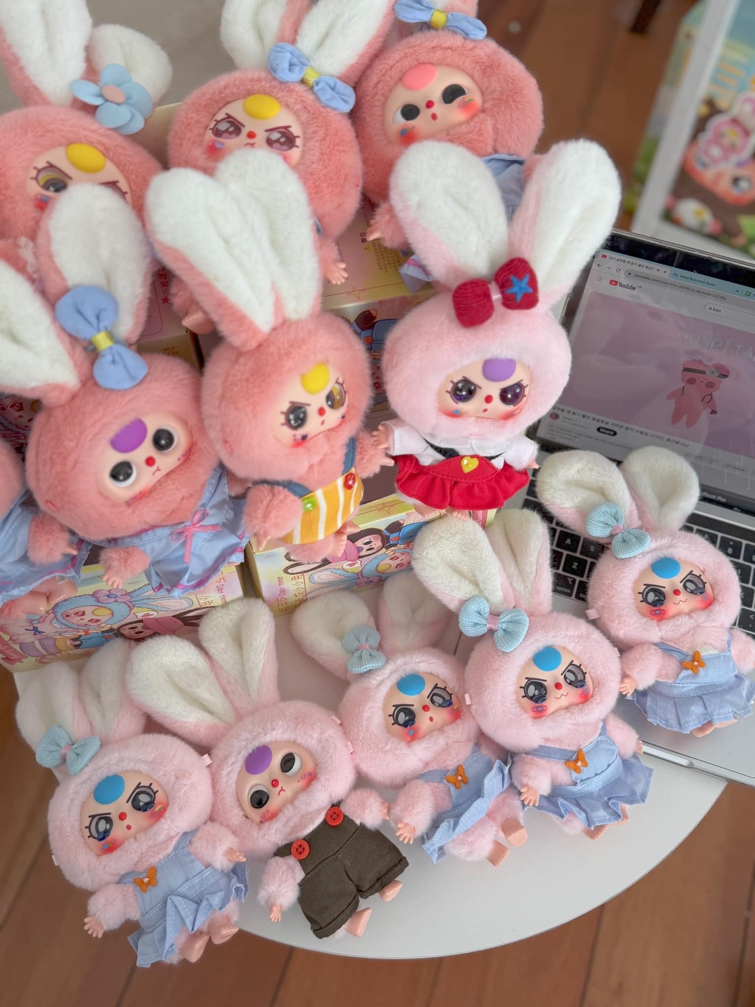 Baby Three Bunny Macaron Set 6 Chính Hãng Giá Tốt Hí Store