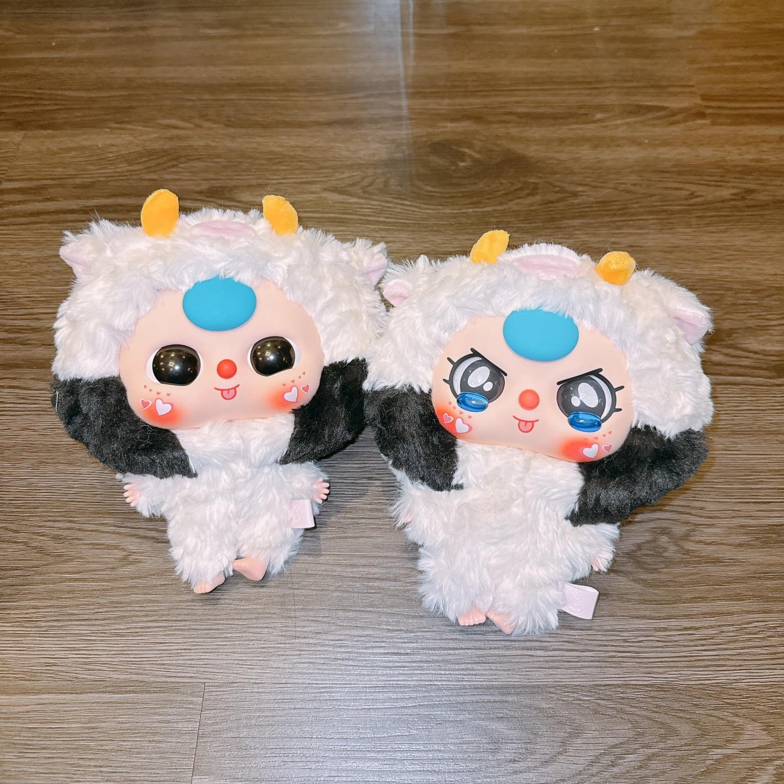 1165 - Baby three Big Head Bé Đầu To Full Set 6 Bé - Baby Three Animal Party Big Cute Plush Series Art Toy [CHÍNH HÃNG]