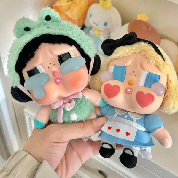 1169  - Crybaby Crying Again Set 6 Box - Mô Hình Gấu Bông Art Toy POP MART CRYBABY Crying Again Series-Vinyl Face Plush [HÀNG CHÍNH HÃNG]