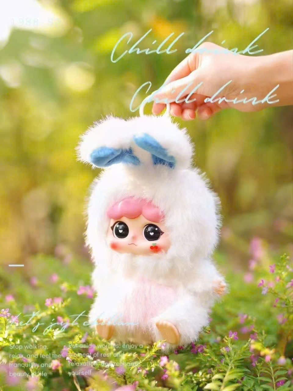 1181 - Baby Three Migo Forest Park Migo Rừng Blindbox - Hộp 1 Bé - Baby Three Animal Party Big Cute Plush Series Art Toy [CHÍNH HÃNG]