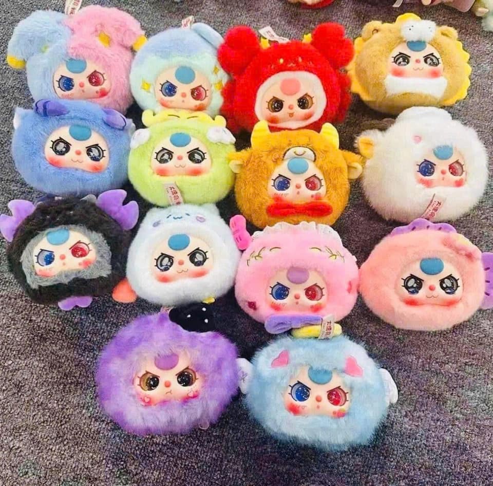 1173  - Baby Three 12 cung hoàng đạo - Lẻ 1 Box - Baby Three 12 Constellations Plush Series Art Toy [CHÍNH HÃNG]