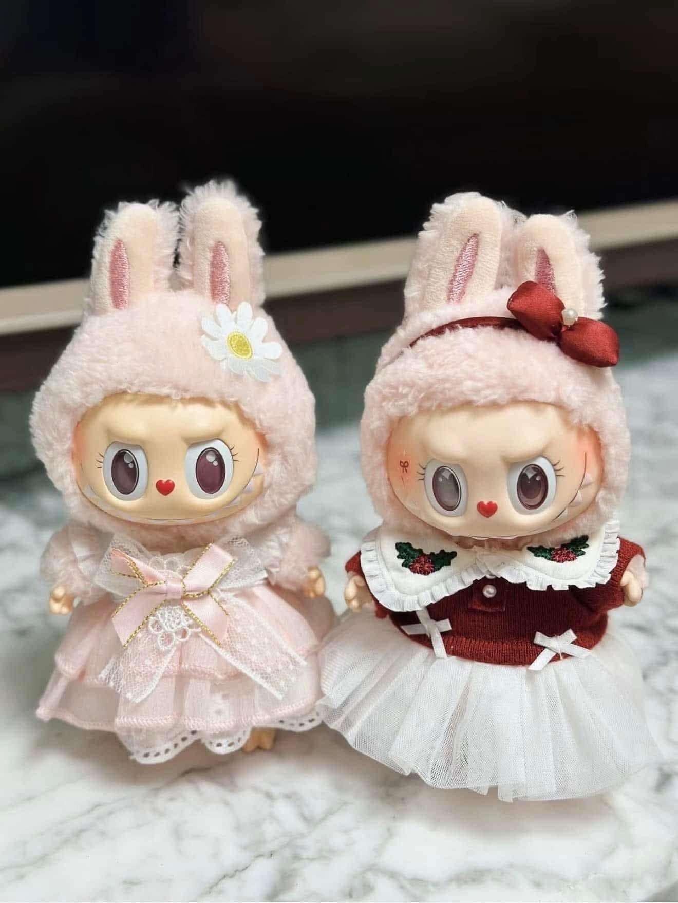 1263 - Labubu Mokoko Fairy Tail - Mokoko V5 - Mokoko Noel - Size 18cm [HÀNG CHÍNH HÃNG] POP MART