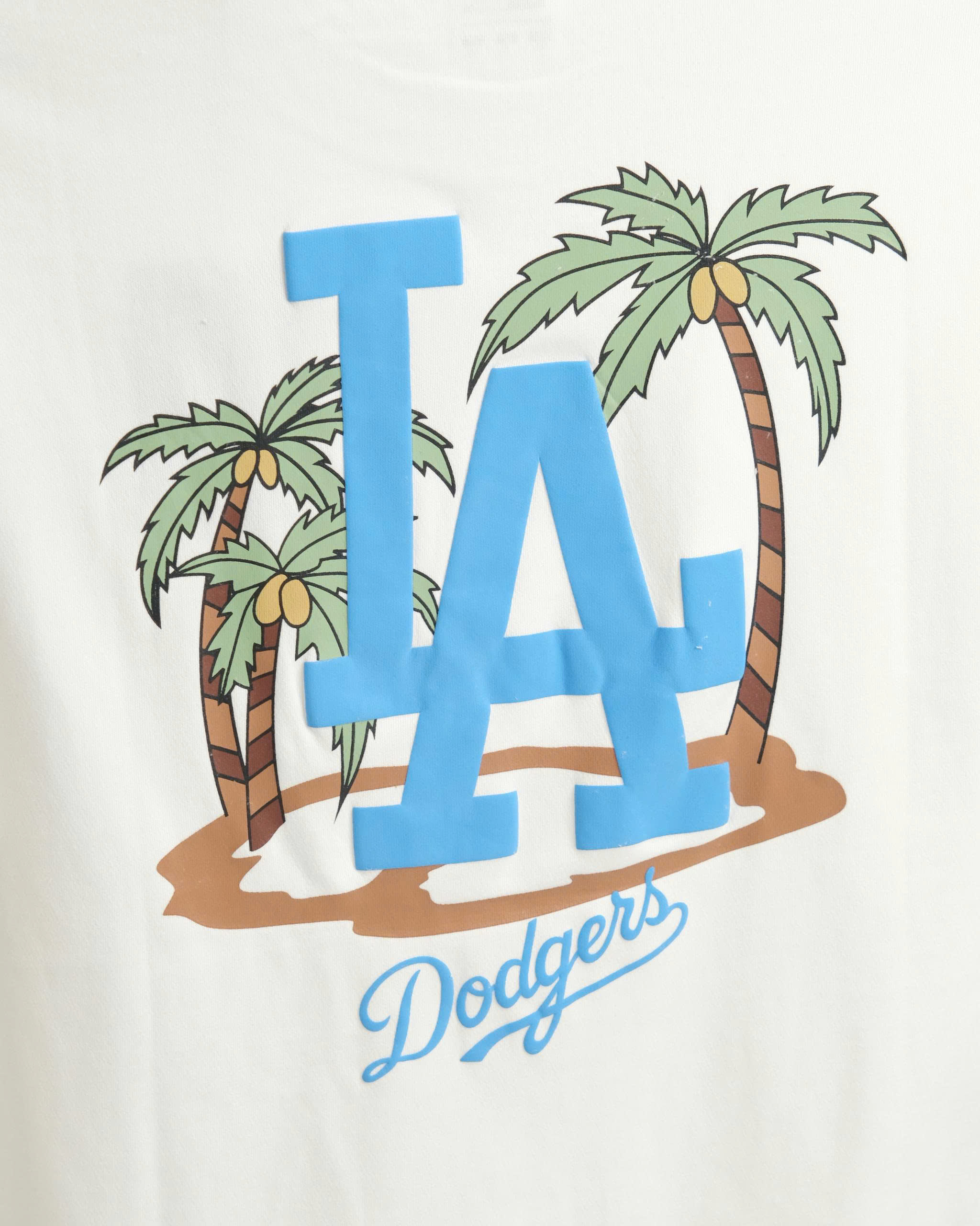 2225 - Áo New Era LA Cây Dừa Trắng [HÀNG CHÍNH HÃNG]