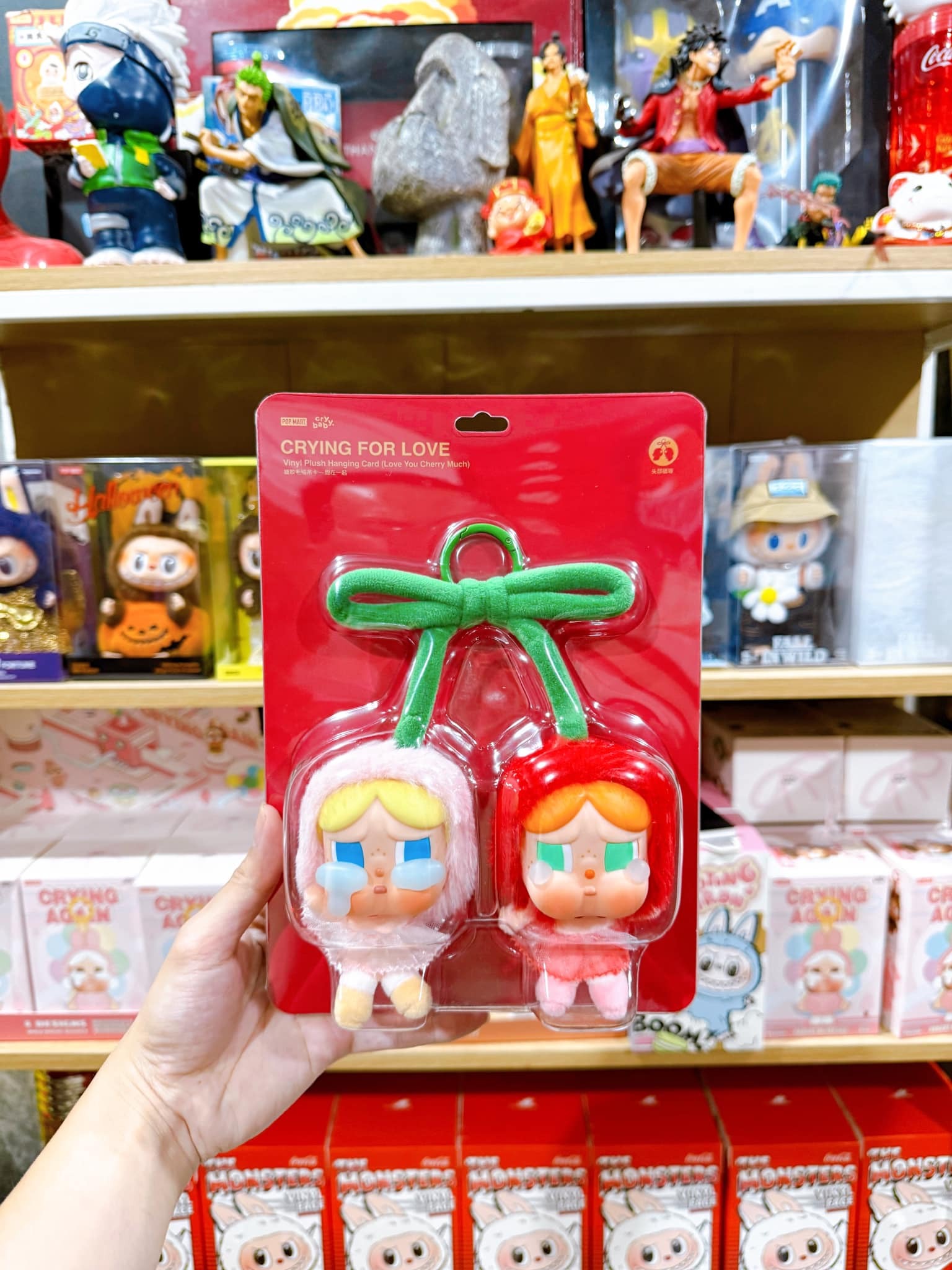 Crybaby Cherry 2 Bé Dễ Thương Treo Túi Nhỏ Xinh Crybaby Cherry 2 Bé Dễ Thương Treo Túi Nhỏ Xinh