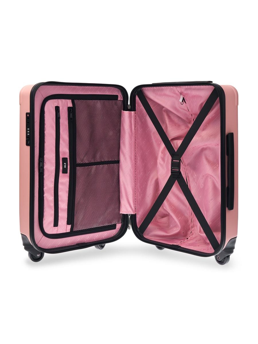 1009 -  Vali MLB Big B Classic Monogram Monative - Size Cabin 22 Xách Tay - Hồng Pink - Code 3AHH0014N 43PKM [HÀNG CHÍNH HÃNG]