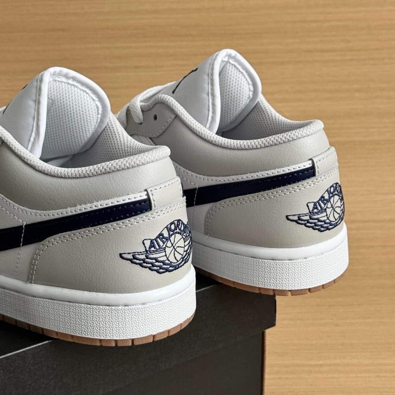 1798 - Giày Nike Air Jordan 1 Low Georgetown 553558-146 / 553560-146 [HÀNG CHÍNH HÃNG]