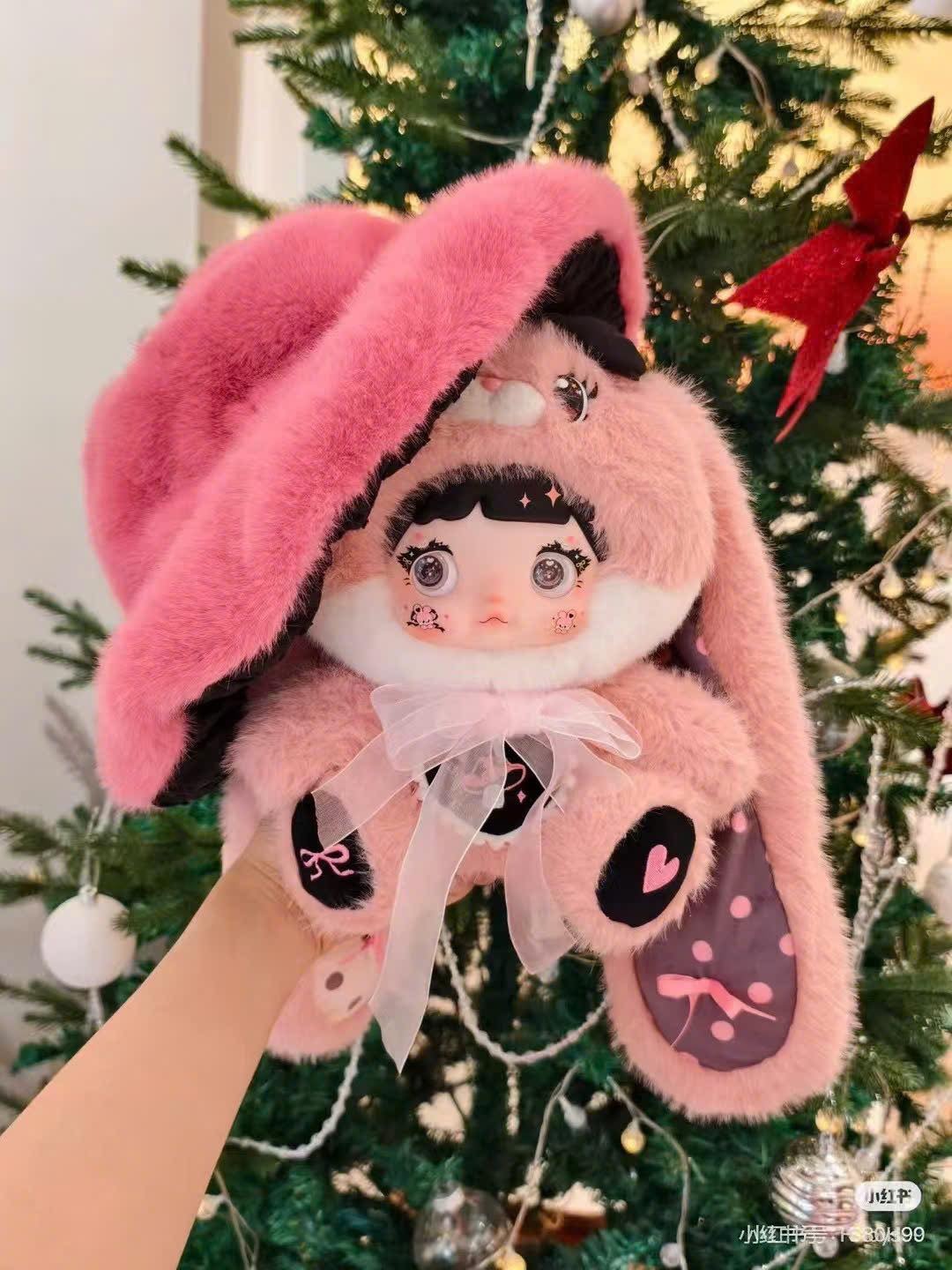 1425 - Nommi 400 V2 - 1 Blind Box Ngẫu Nhiên - Baby Three Nommi Mushroom Hat 400% Plush Series Art Toy [CHÍNH HÃNG]