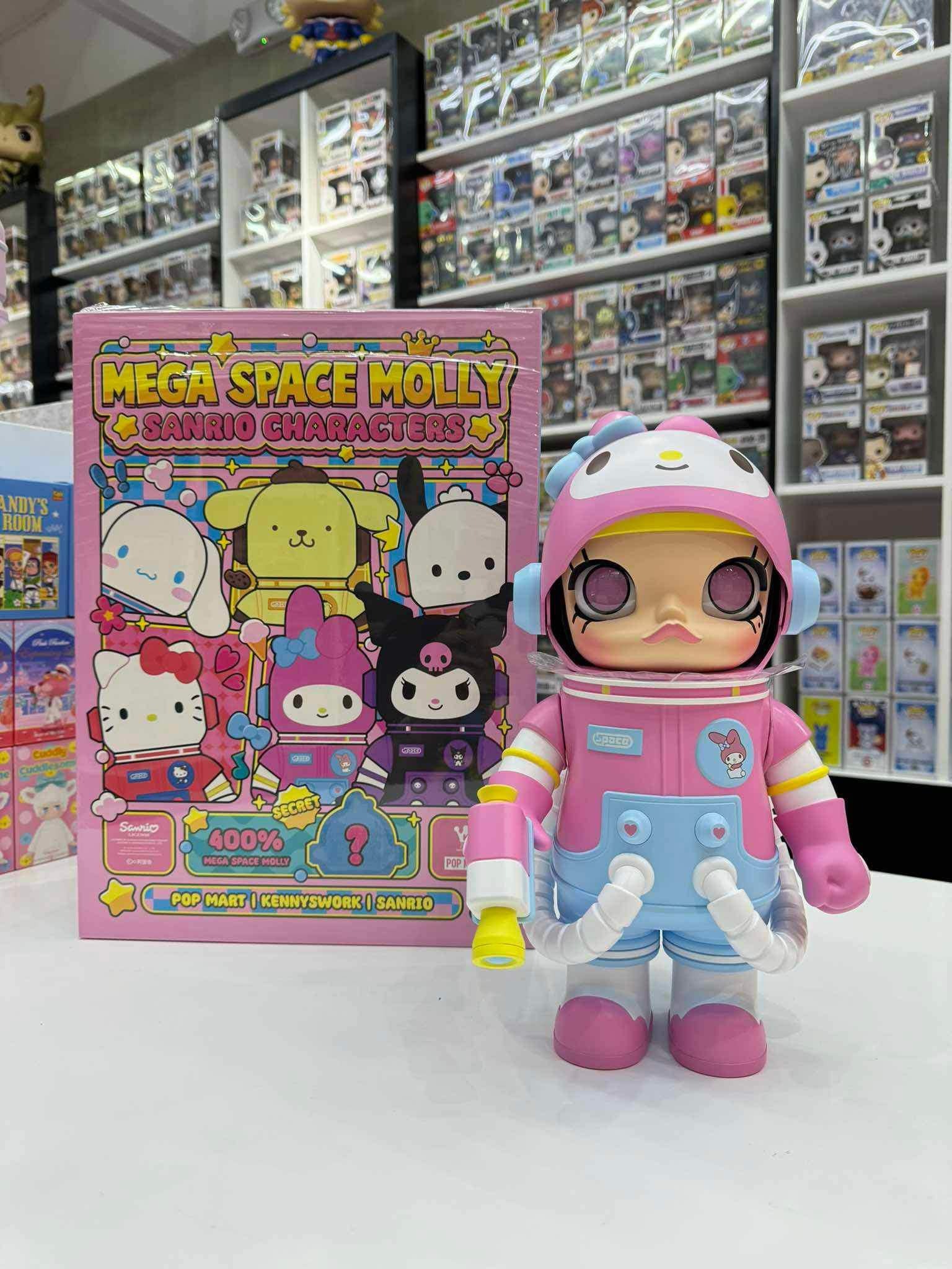 1480 - Molly Sanrio 400% Blindbox - POPMART MEGA SPACE MOLLY 400% Sanrio Characters Series - 1 Hộp Ngẫu Nhiên [CHÍNH HÃNG]
