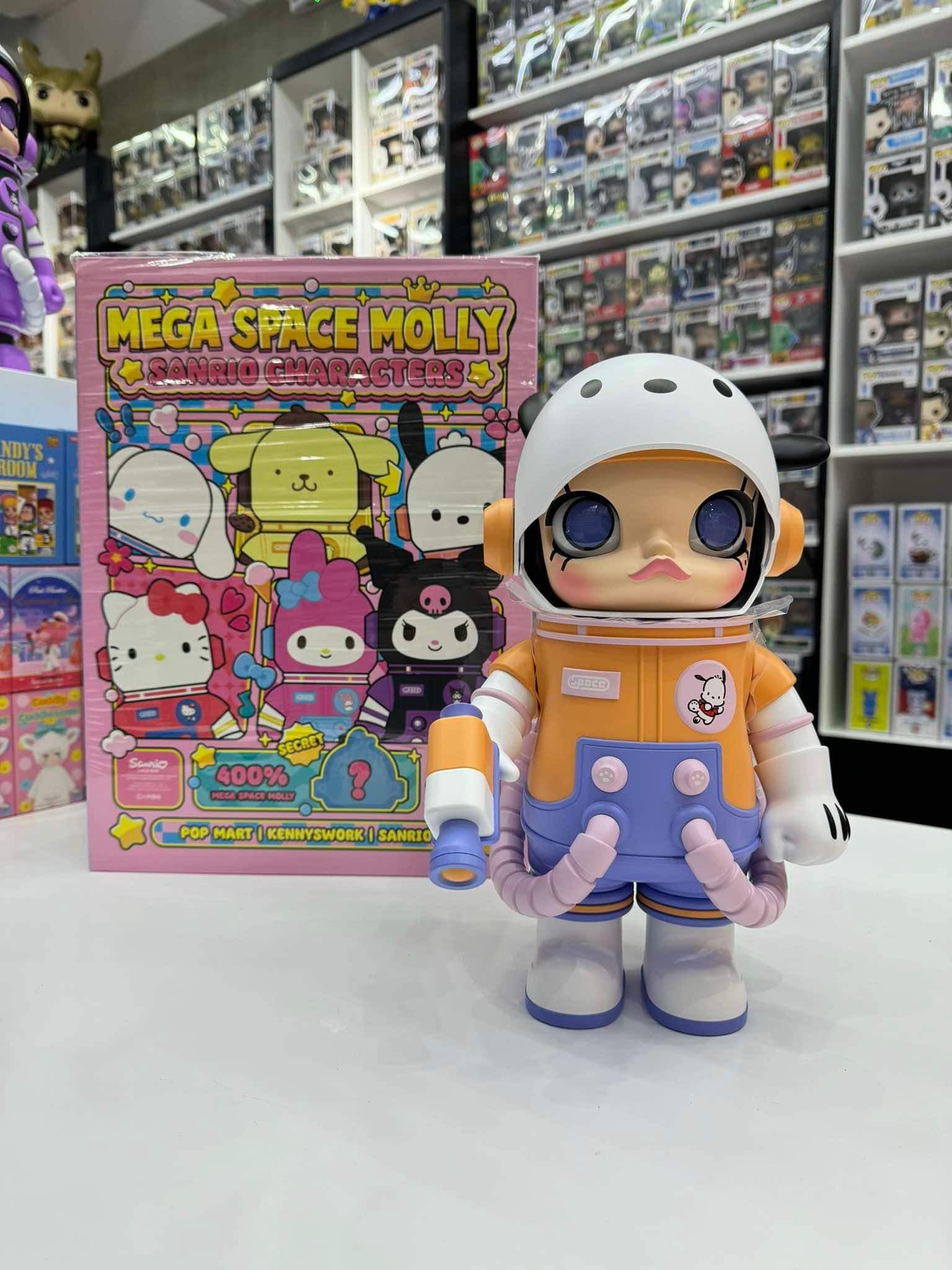 1480 - Molly Sanrio 400% Blindbox - POPMART MEGA SPACE MOLLY 400% Sanrio Characters Series - 1 Hộp Ngẫu Nhiên [CHÍNH HÃNG]