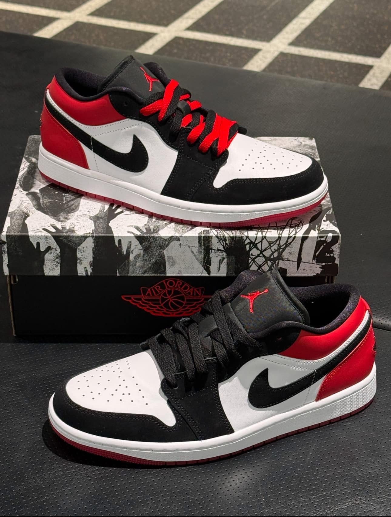 MUA Giày Nike Jordan Low Black Toe IB8971 106 CHÍNH HÃNG