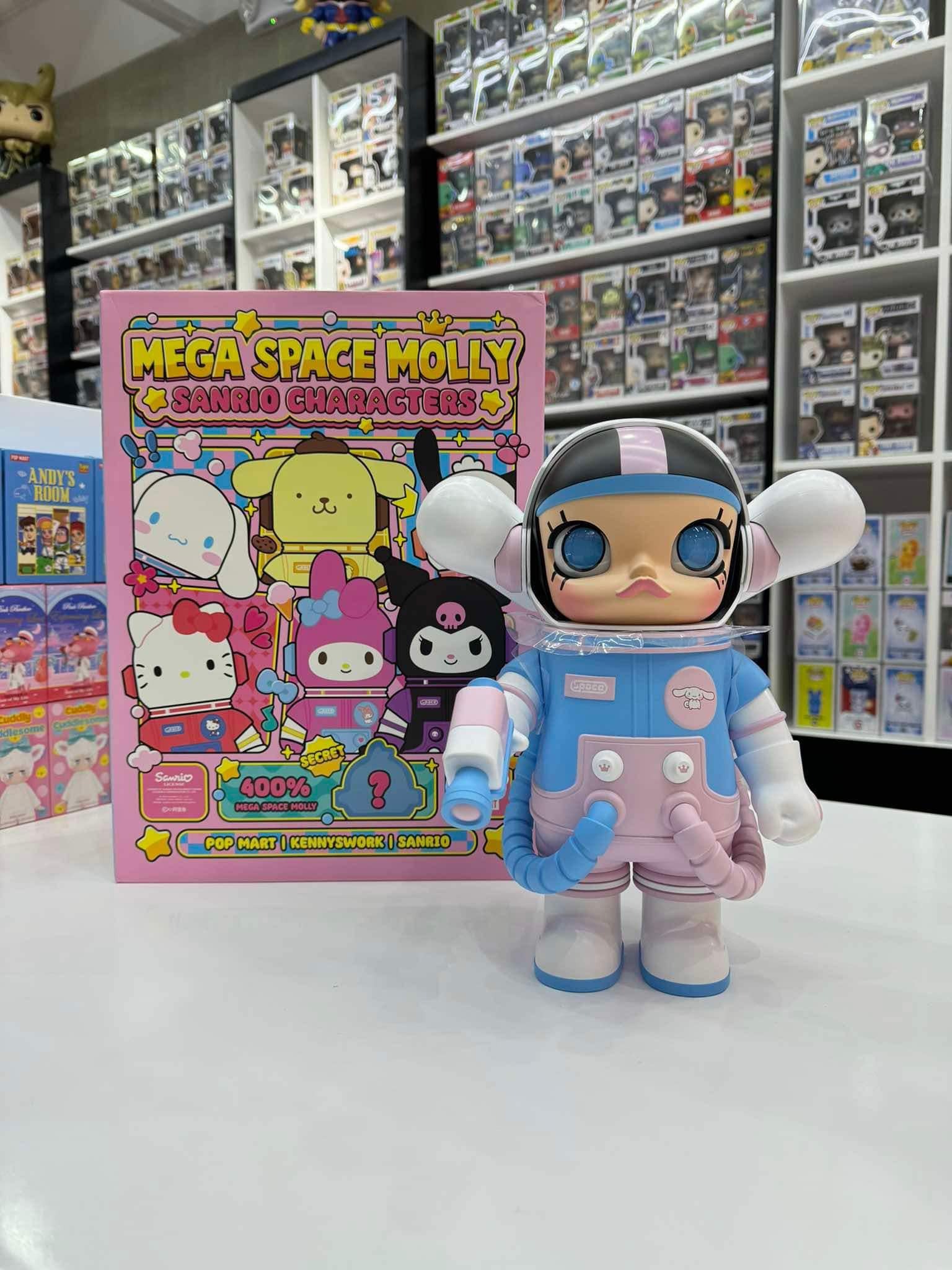 1480 - Molly Sanrio 400% Blindbox - POPMART MEGA SPACE MOLLY 400% Sanrio Characters Series - 1 Hộp Ngẫu Nhiên [CHÍNH HÃNG]
