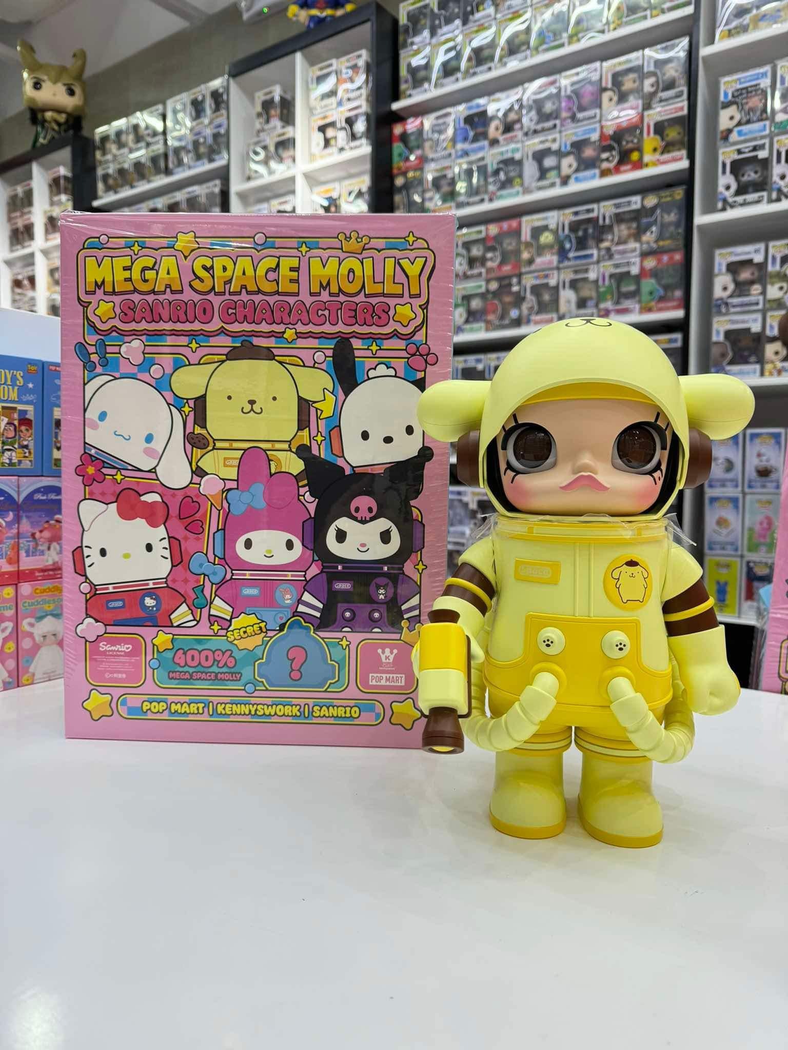 1480 - Molly Sanrio 400% Blindbox - POPMART MEGA SPACE MOLLY 400% Sanrio Characters Series - 1 Hộp Ngẫu Nhiên [CHÍNH HÃNG]