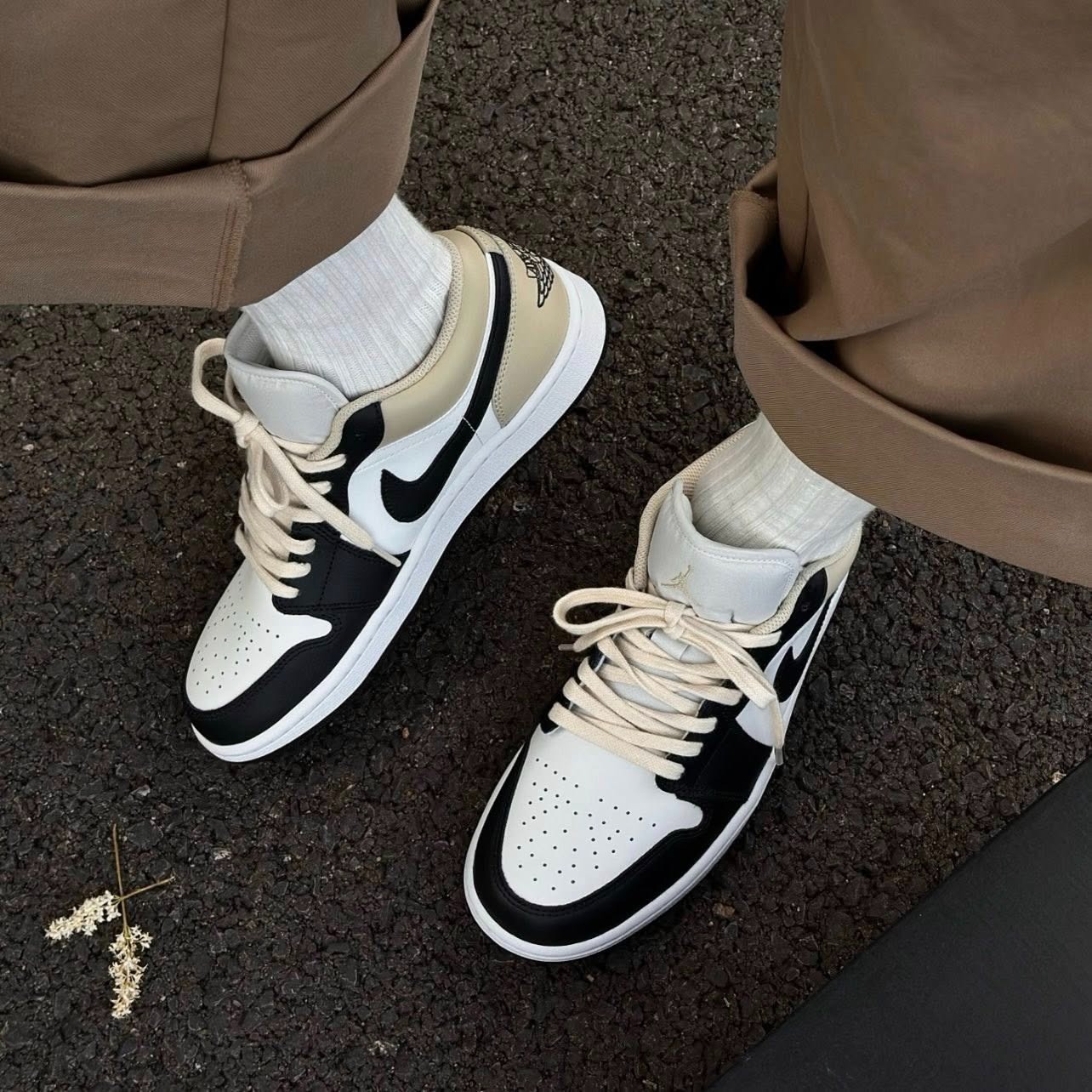 1747 - Giày Nike Air Jordan 1 Low ‘Rattan’ 553558-153 [HÀNG CHÍNH HÃNG]