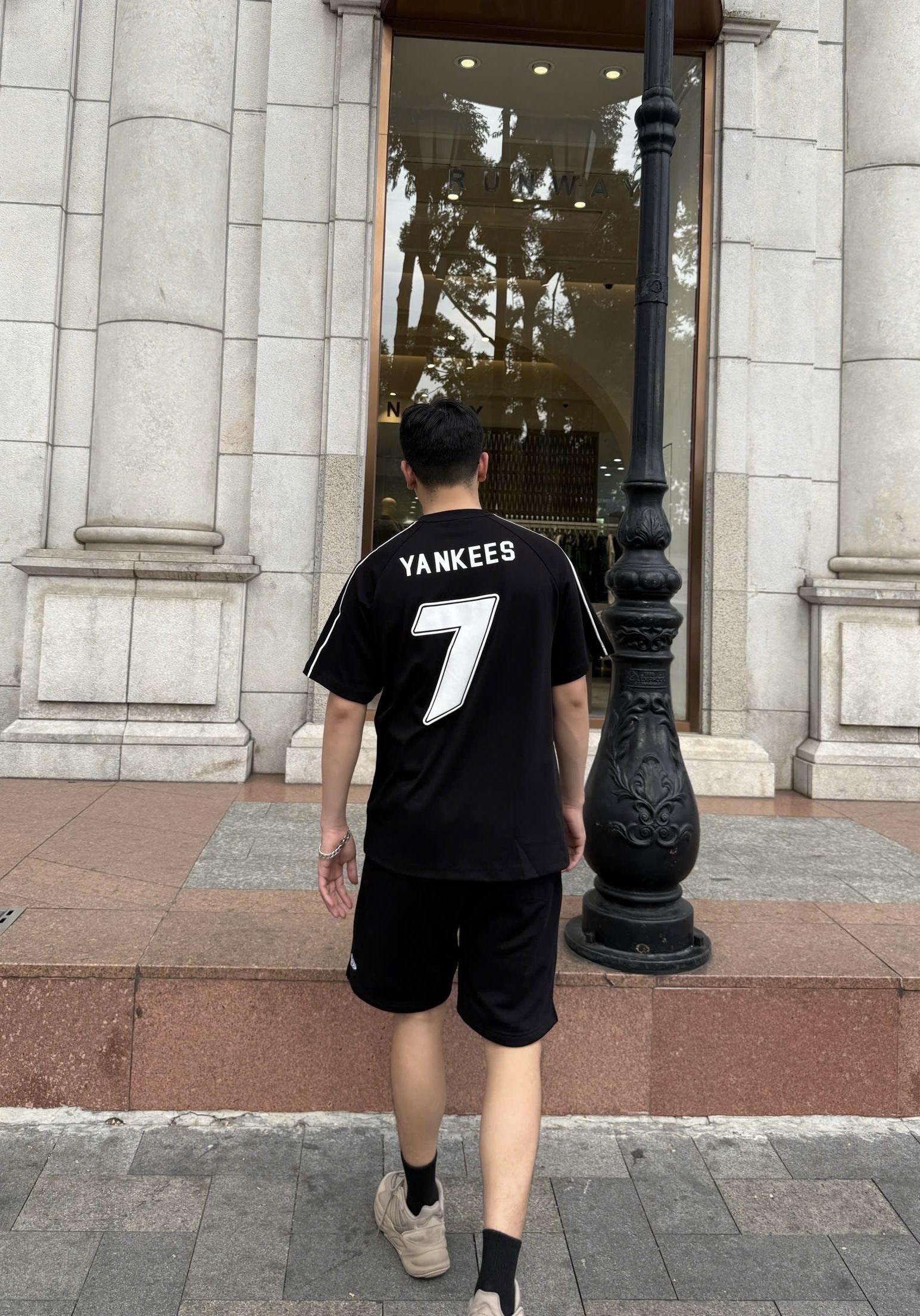 2682 - Áo New Era New York NY Cruise Đen [HÀNG CHÍNH HÃNG]