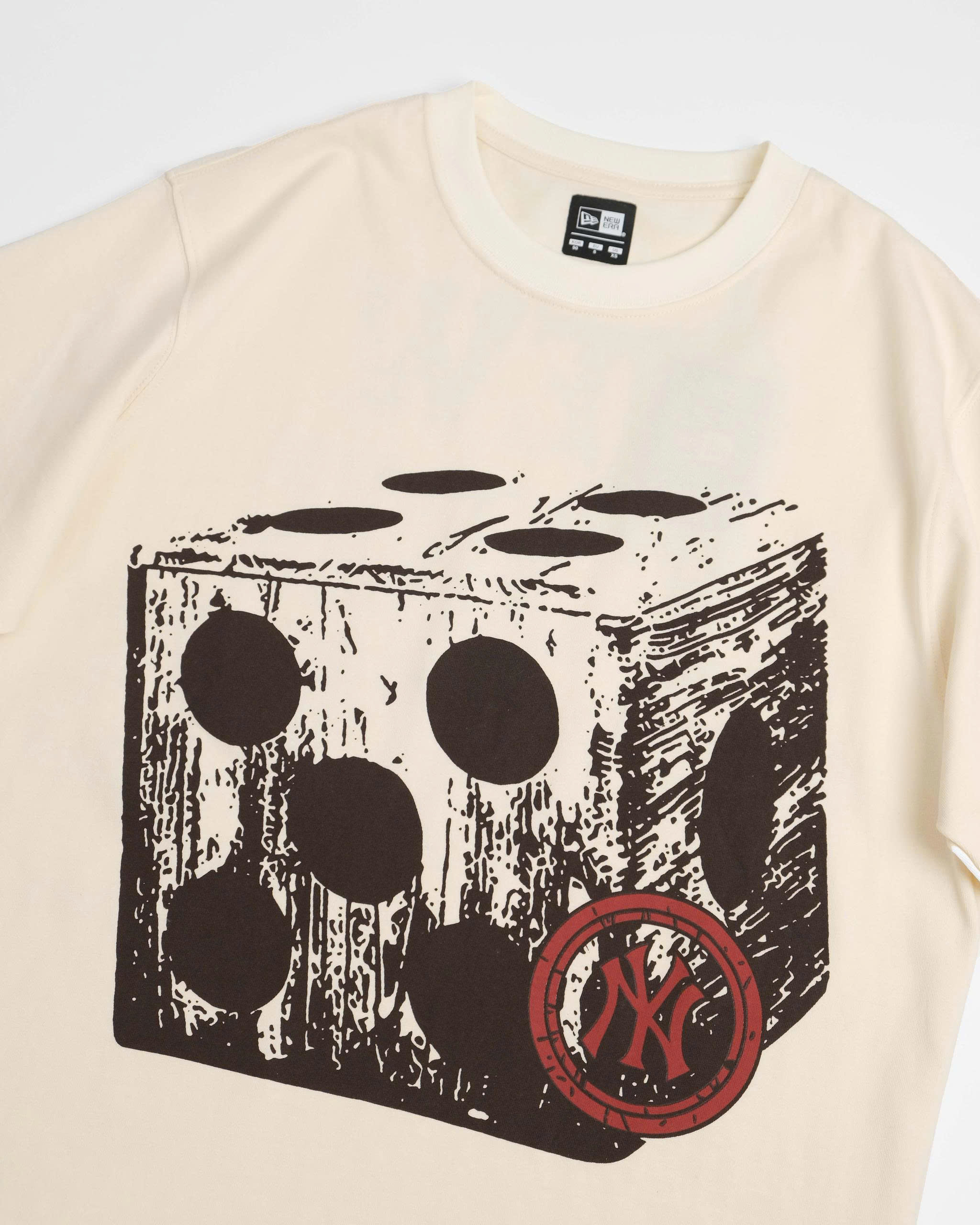 2205 - Áo New Era New York Yankees Dice Nâu [HÀNG CHÍNH HÃNG]