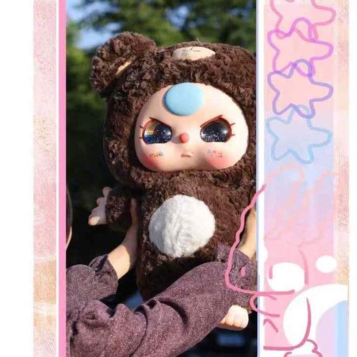 1166 - Baby Three BB3 1000% Blindbox - Siêu Lớn - Box Ngẫu Nhiên - Baby Three Animal Party Big Cute Plush Series Art Toy [CHÍNH HÃNG]