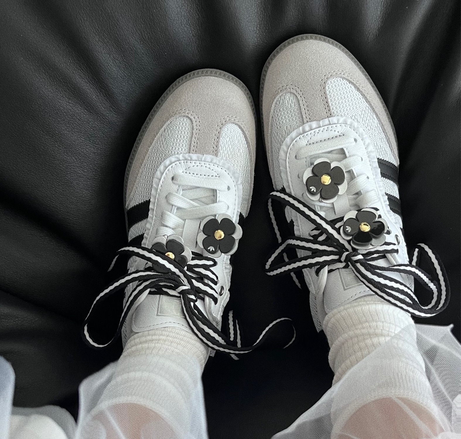 2239 - Giày Adidas Samba Lace Flower IH3371 [HÀNG CHÍNH HÃNG]