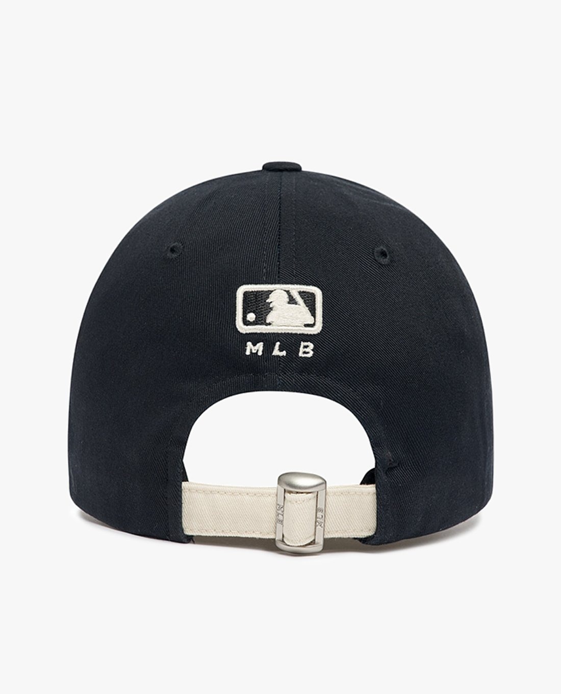 427 -  Nón MLB Unstructured Ball cap - Đen Kem - Ny Trắng To [HÀNG CHÍNH HÃNG]