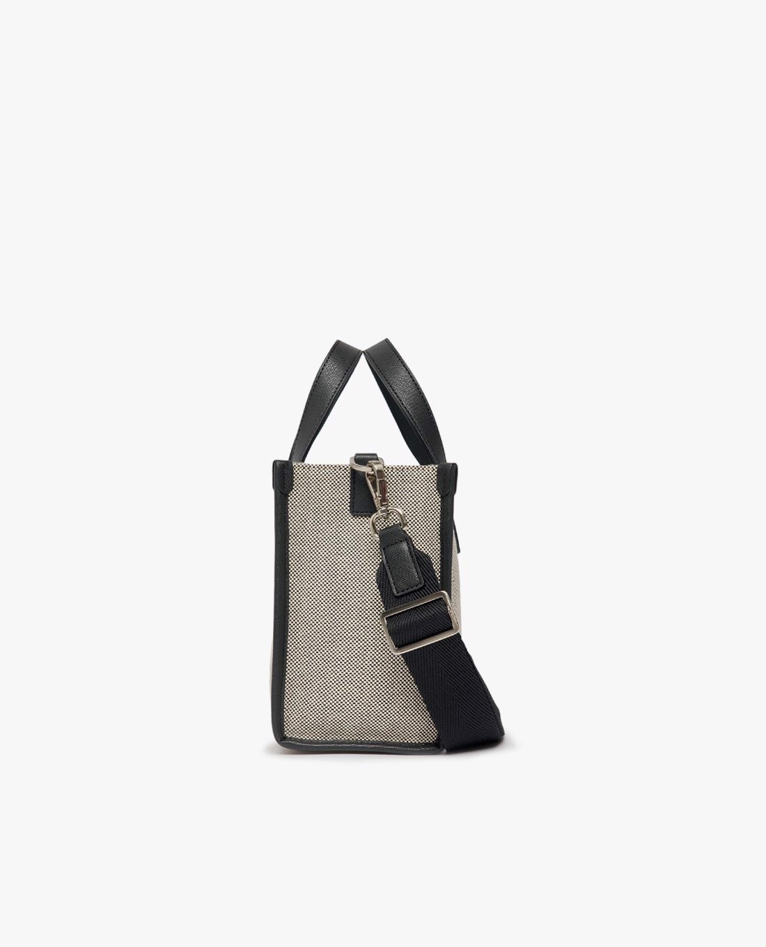 444 -  Túi MLB Canvas Basic Big Logo Small Tote Bag - Black - Code 3AORS062N-50BKS [HÀNG CHÍNH HÃNG]