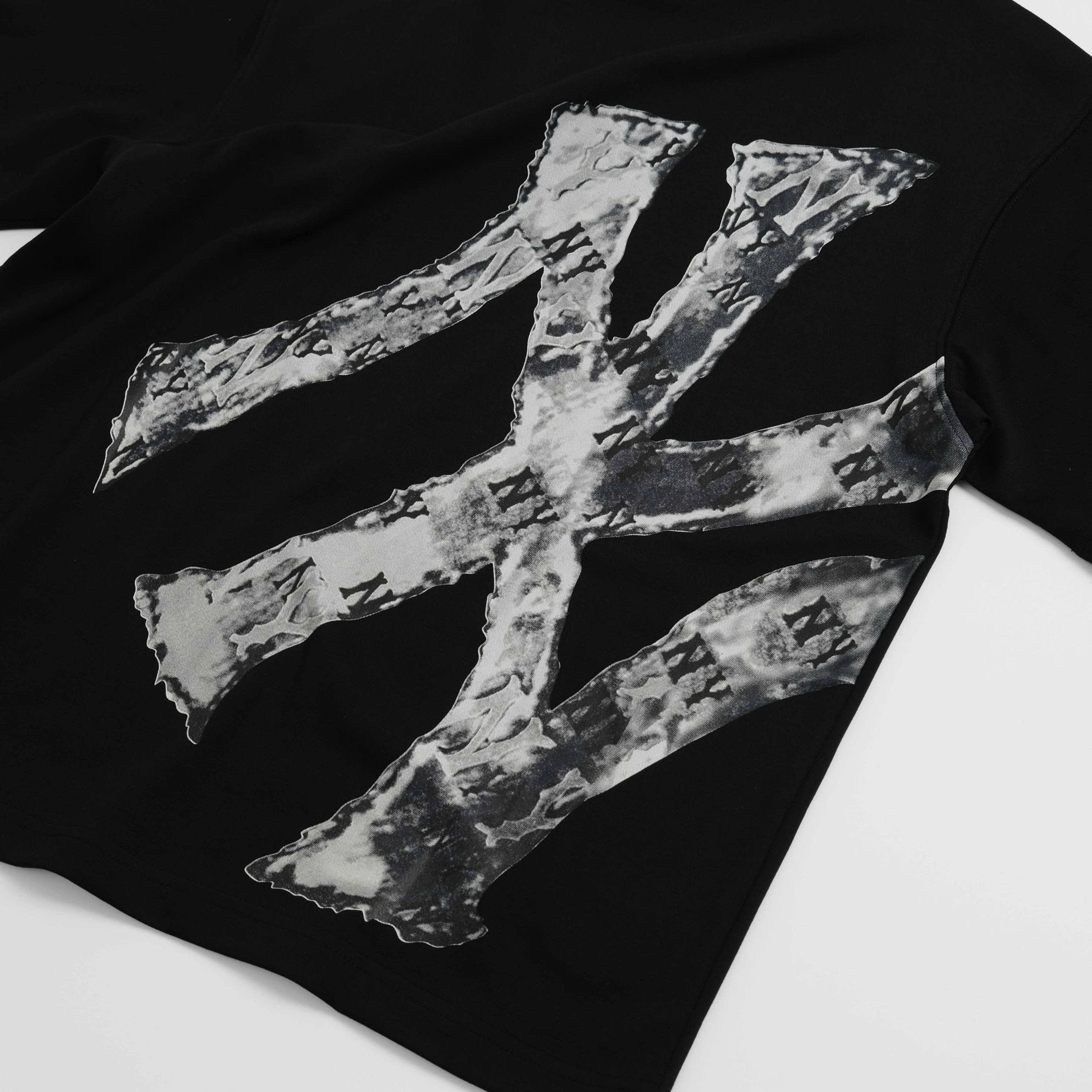 2117 - Áo New Era NY Jean Đen Mono Logo Đen [HÀNG CHÍNH HÃNG]