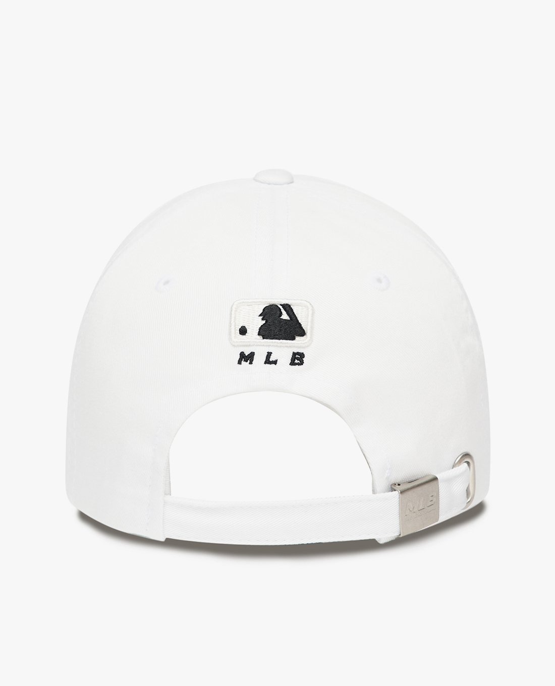 413 -  Nón MLB Unstructured Ball cap - Trắng - Ny Đen Nhỏ [HÀNG CHÍNH HÃNG]