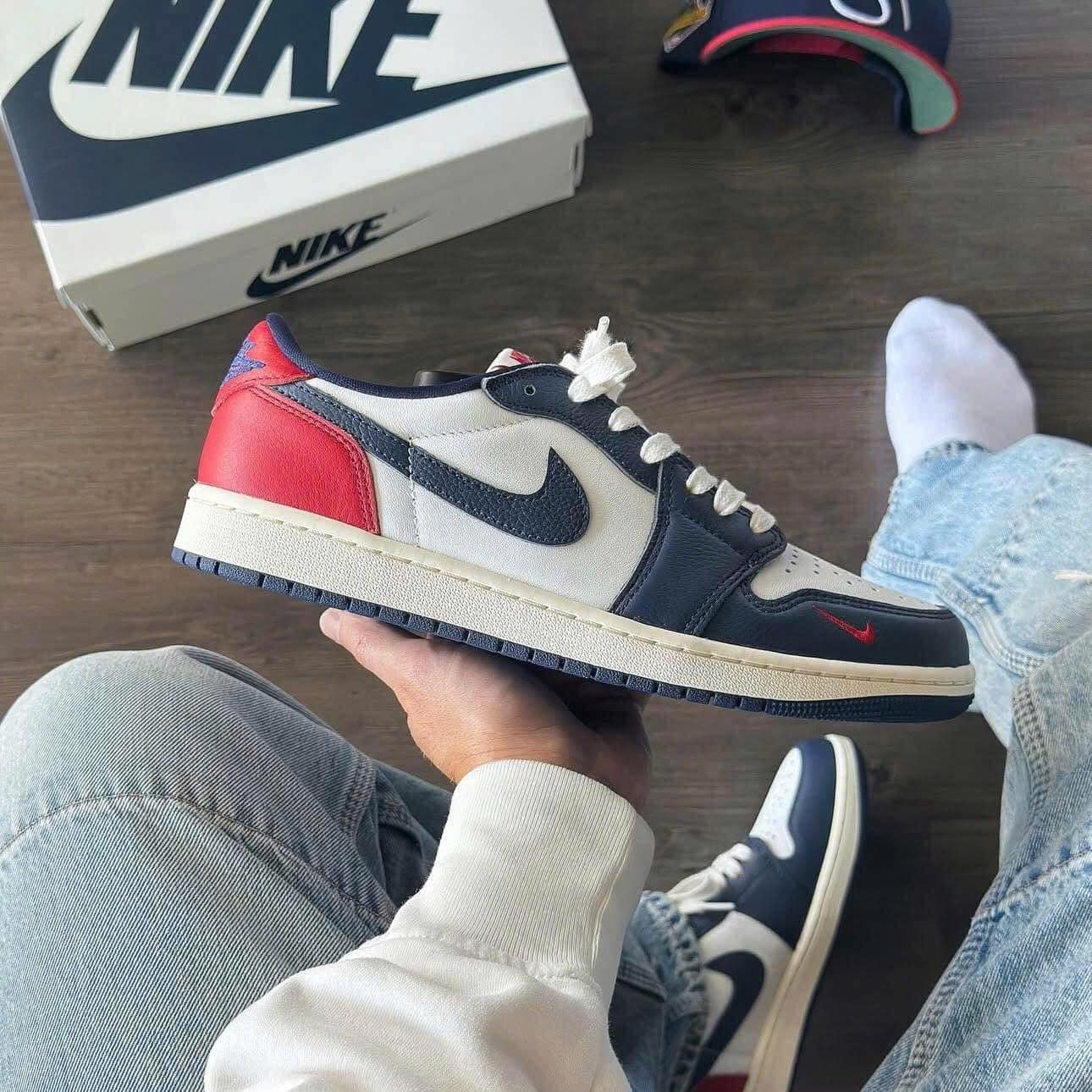 1686 - Giày Nike Air Jordan 1 Retro OG Howard University - HQ2993 100 [HÀNG CHÍNH HÃNG]