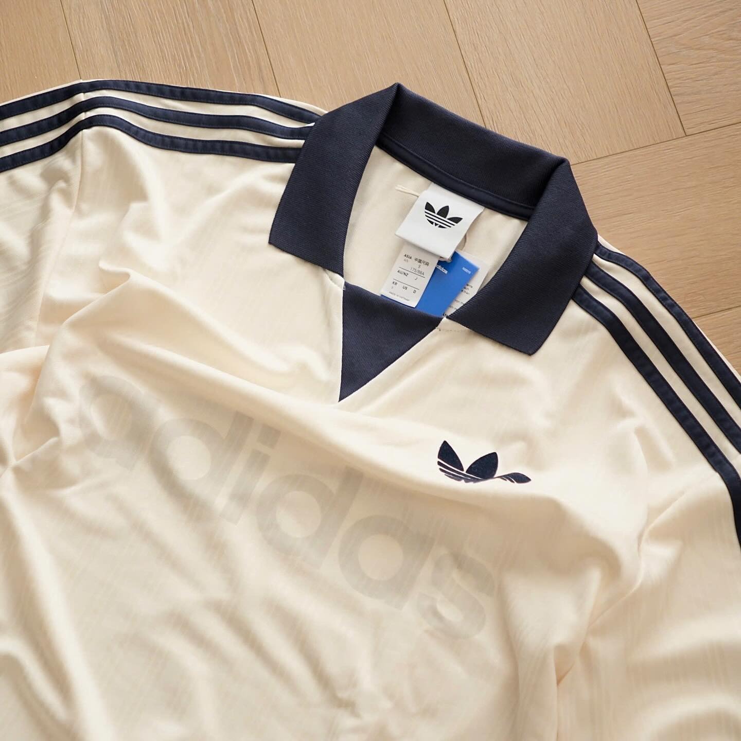 1685 - Áo Adidas Originals Collared Goalie Top Beige KB5435 [HÀNG CHÍNH HÃNG]