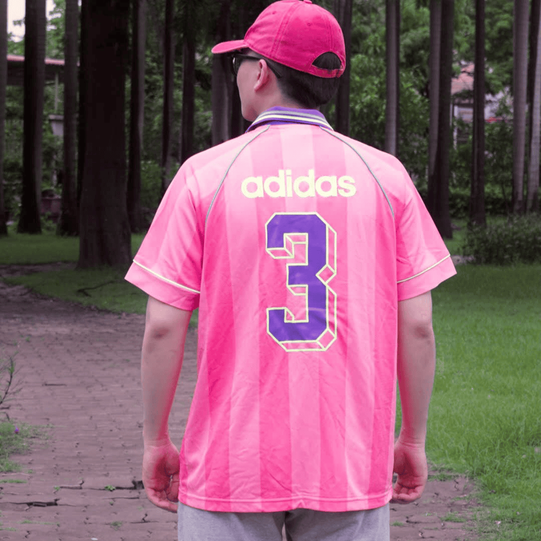 1683 - Áo Adidas Originals Jcquard Jersey Lucid Pink KD2255 - Hồng [HÀNG CHÍNH HÃNG]
