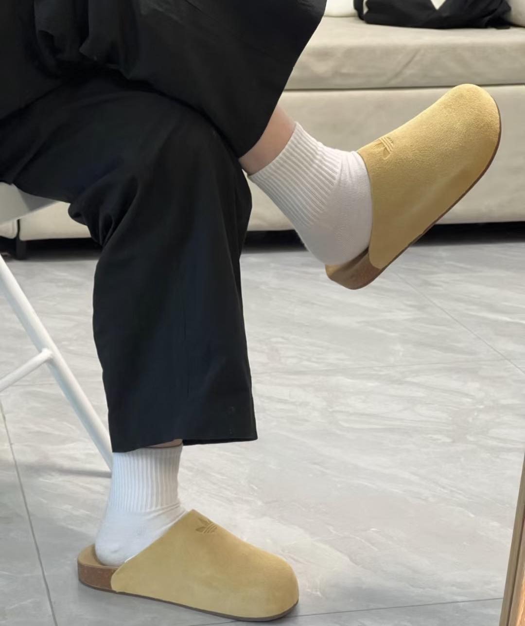 1875 - Dép Adidas Adimule Golden Beige JR3587 [HÀNG CHÍNH HÃNG]