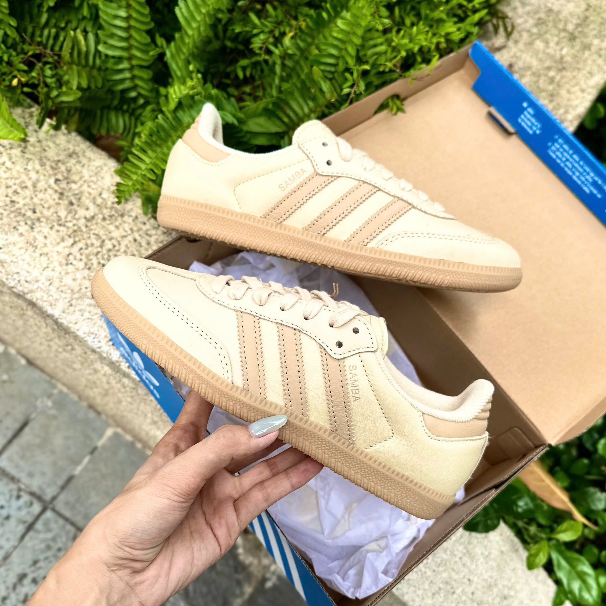 1759 - Giày Adidas Samba OG Shoes ‘Magic Beige’ JI3208 [HÀNG CHÍNH HÃNG]