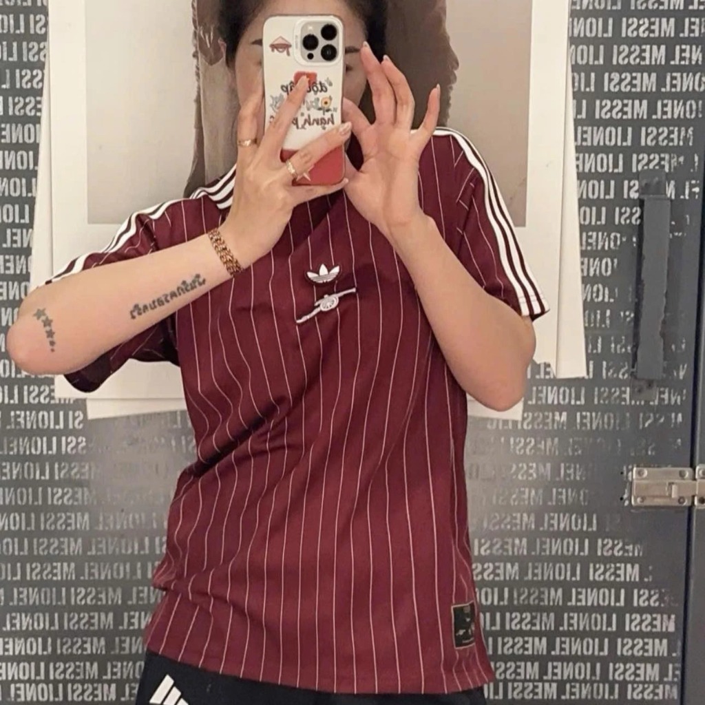 1755 - Áo Adidas Arsenal Terrace Icons Collegiate Burgundy KB6427 [HÀNG CHÍNH HÃNG]