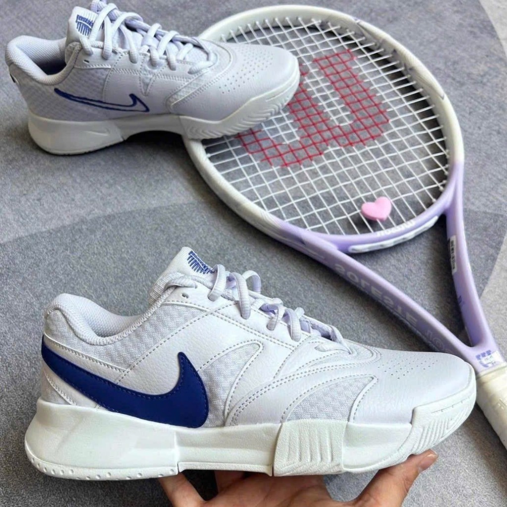 1823 - Giày Nike Court Light 4 “Amethyst Tint White Deep Night” FD6575-500 Tennis/Pickleball [HÀNG CHÍNH HÃNG]