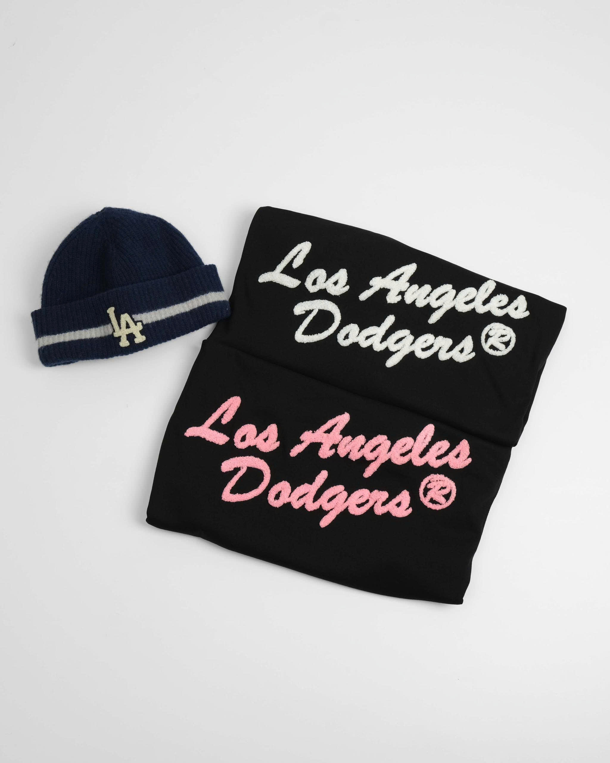 2573 - Áo New Era Los Angeles Xù Chữ Đỏ Đỏ Đen [HÀNG CHÍNH HÃNG]