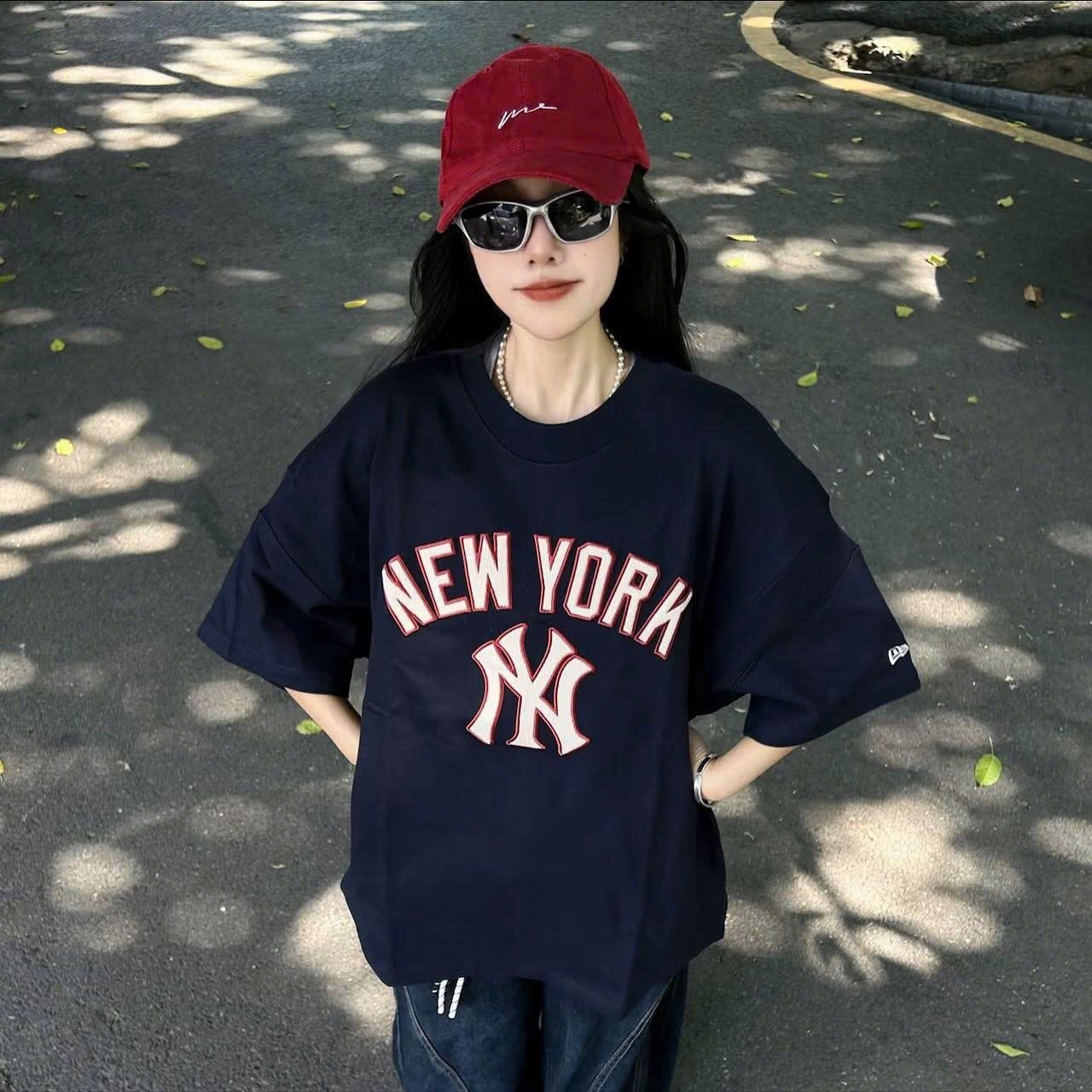 1921 - Áo New Era NY New York Yankees Xanh Than Chữ Đỏ [HÀNG CHÍNH HÃNG]