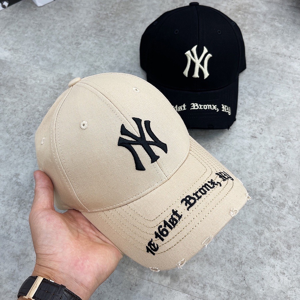 359 -  Nón MLB NY Gothic Address Structure - Trắng Xám [HÀNG CHÍNH HÃNG]