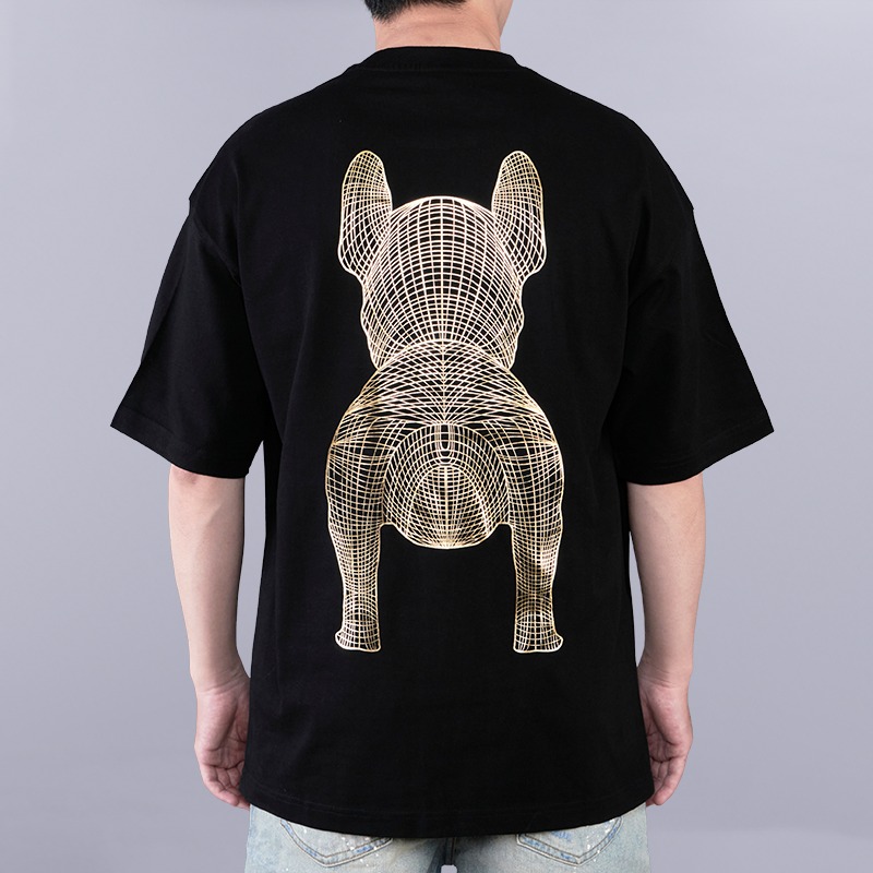 843 -  Áo Life Work Logo Radoc Signature - P.Black Gold - Code LW225TS091 [HÀNG CHÍNH HÃNG]