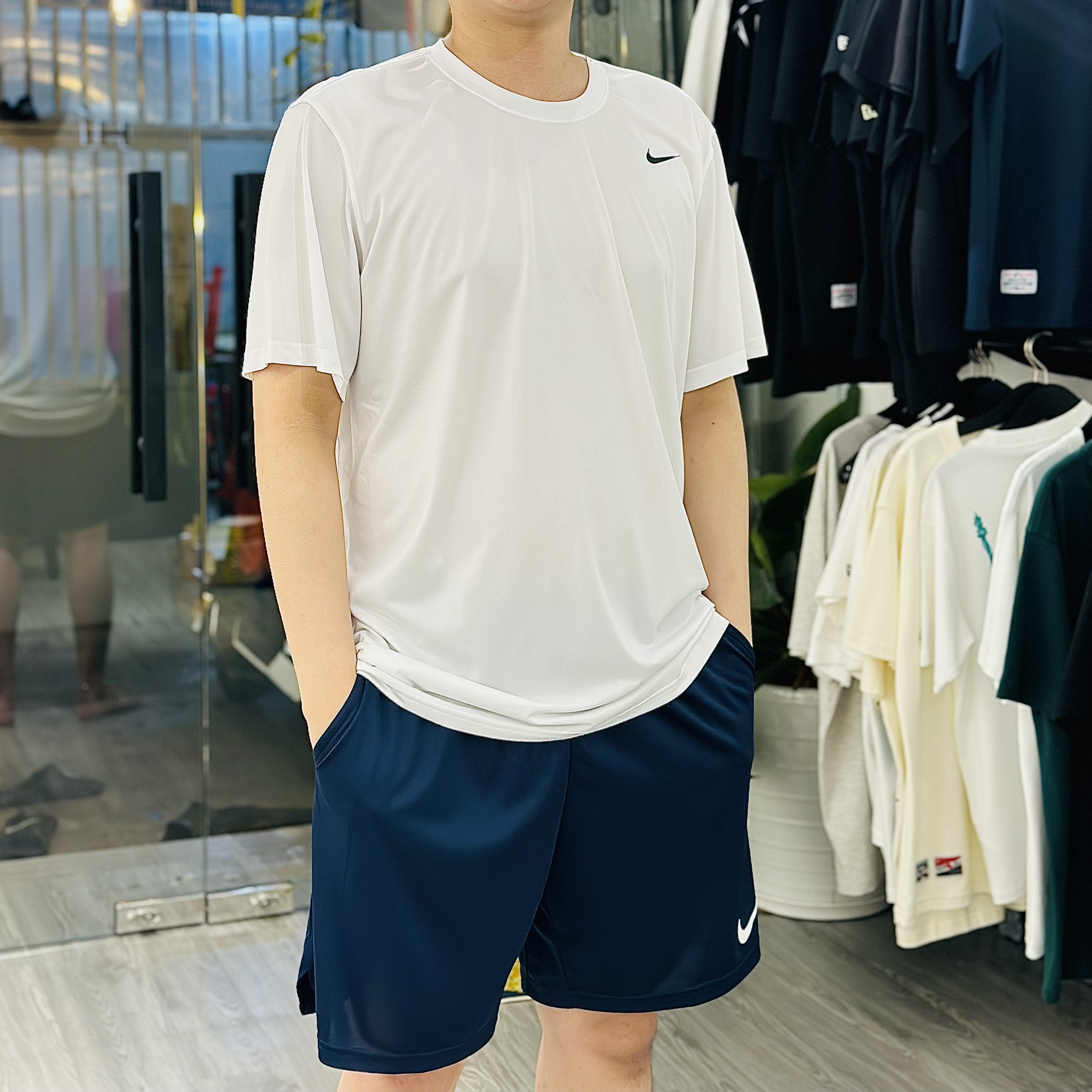 060 -  Quần Thể Thao Nike Dri-fit - Xanh Navy - Code DM5942 451 [HÀNG CHÍNH HÃNG]