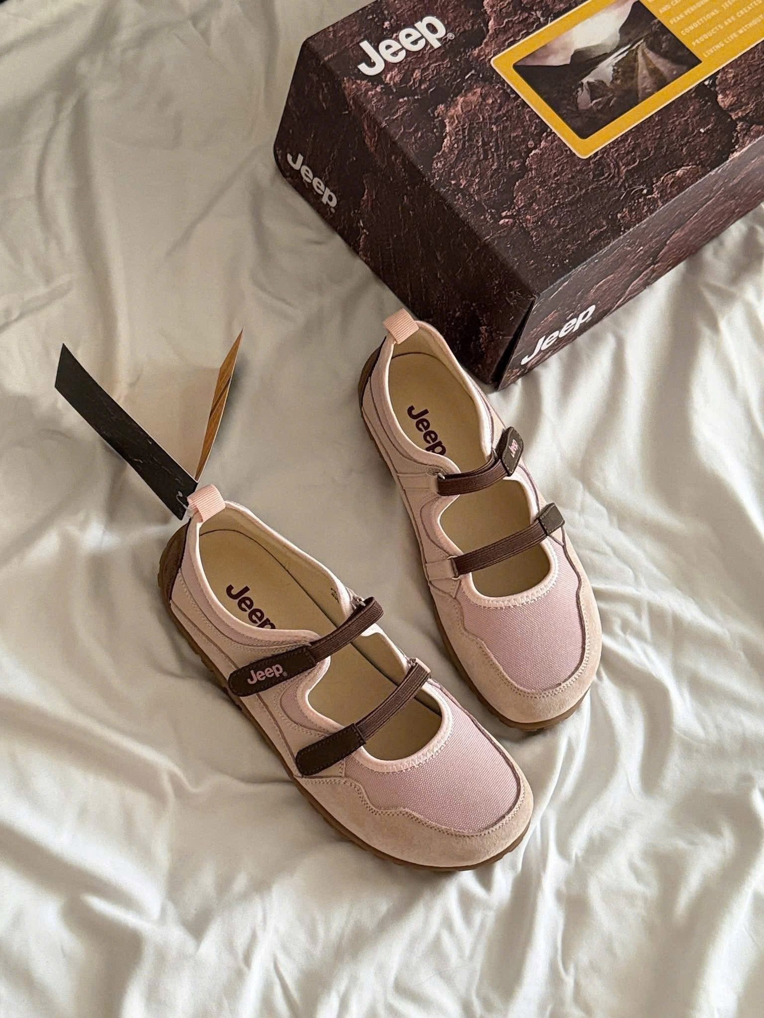 2249 - Giày Jeep Outdoor Shoes Women's Low Top ''Pink'' P651W13112 [HÀNG CHÍNH HÃNG]