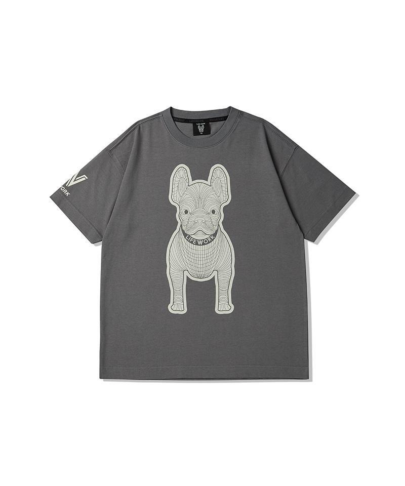868 -  Áo Life Work Logo Radoc Signature - Gray - Code LW245TS982-GRAY [HÀNG CHÍNH HÃNG]