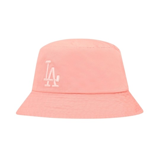 1067 -  Nón MLB LA Bucket Hat Basic Logo LA Dodgers - Hồng Pink - Code 32CPHB111 07P [HÀNG CHÍNH HÃNG]