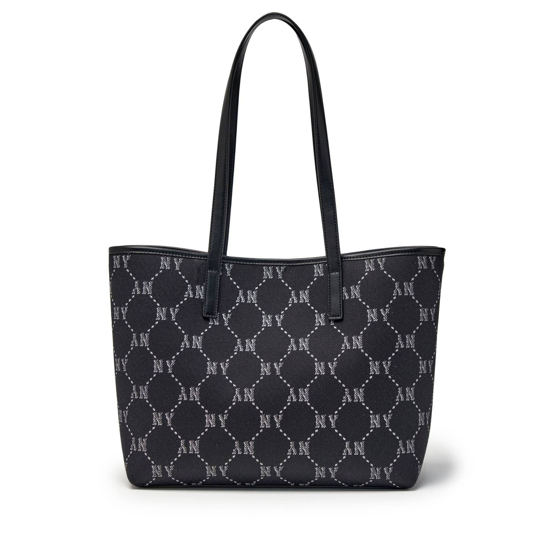 2647 - Túi MLB Dia Monogram Jacquard Shopper Bag 3AORMJ16N-50BKS [HÀNG CHÍNH HÃNG]