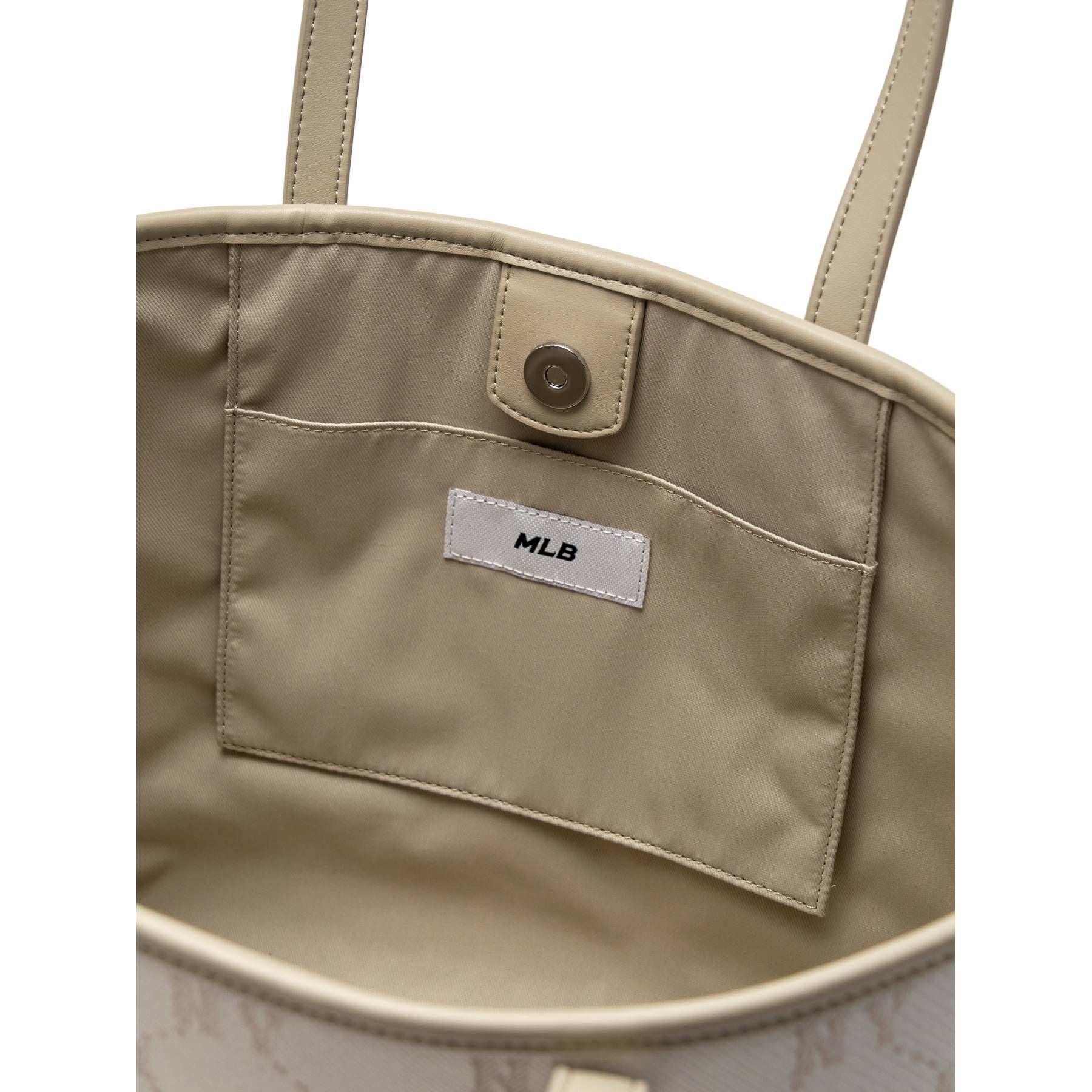 2648 - Túi MLB Dia Monogram Jacquard Shopper Bag 3AORMJ16N-50CRD [HÀNG CHÍNH HÃNG]
