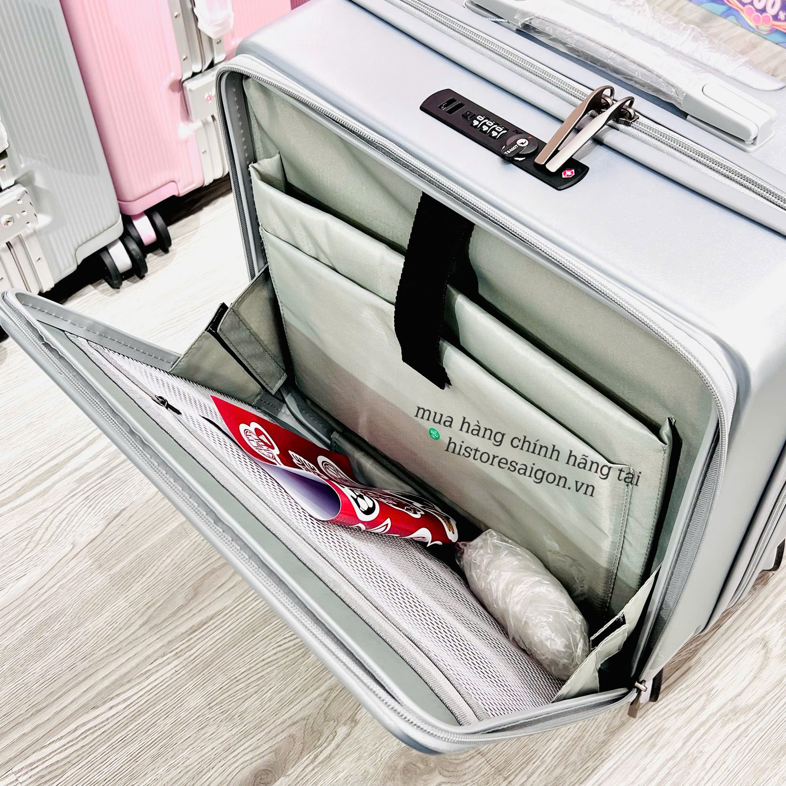 1327 - Vali Adidas Xách Tay Xám Embossed Logo Size Cabin Mang Lên Máy Bay [CHÍNH HÃNG]