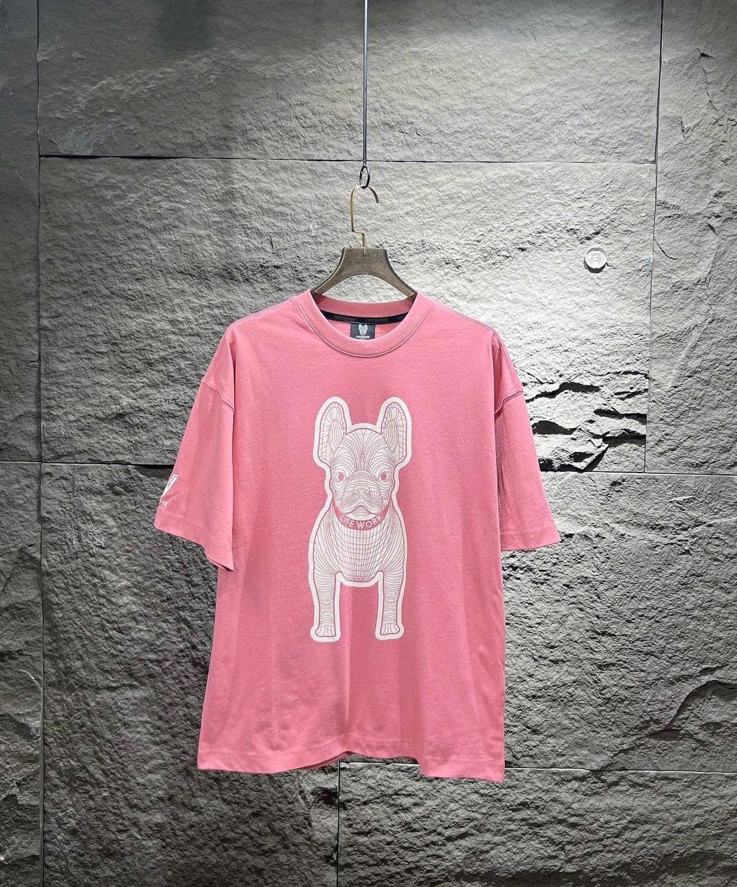 1732 -  Áo Life Work Silket Racket Pink Short LW255TS982 [HÀNG CHÍNH HÃNG]