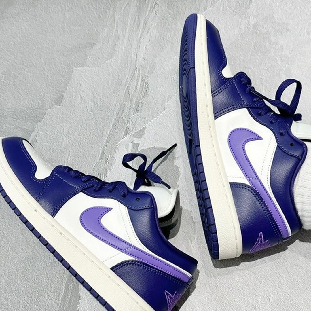 832 -  Giày Nike Air Jordan 1 Low Sky J Purple 553558 515 - 553560 515[HÀNG CHÍNH HÃNG]