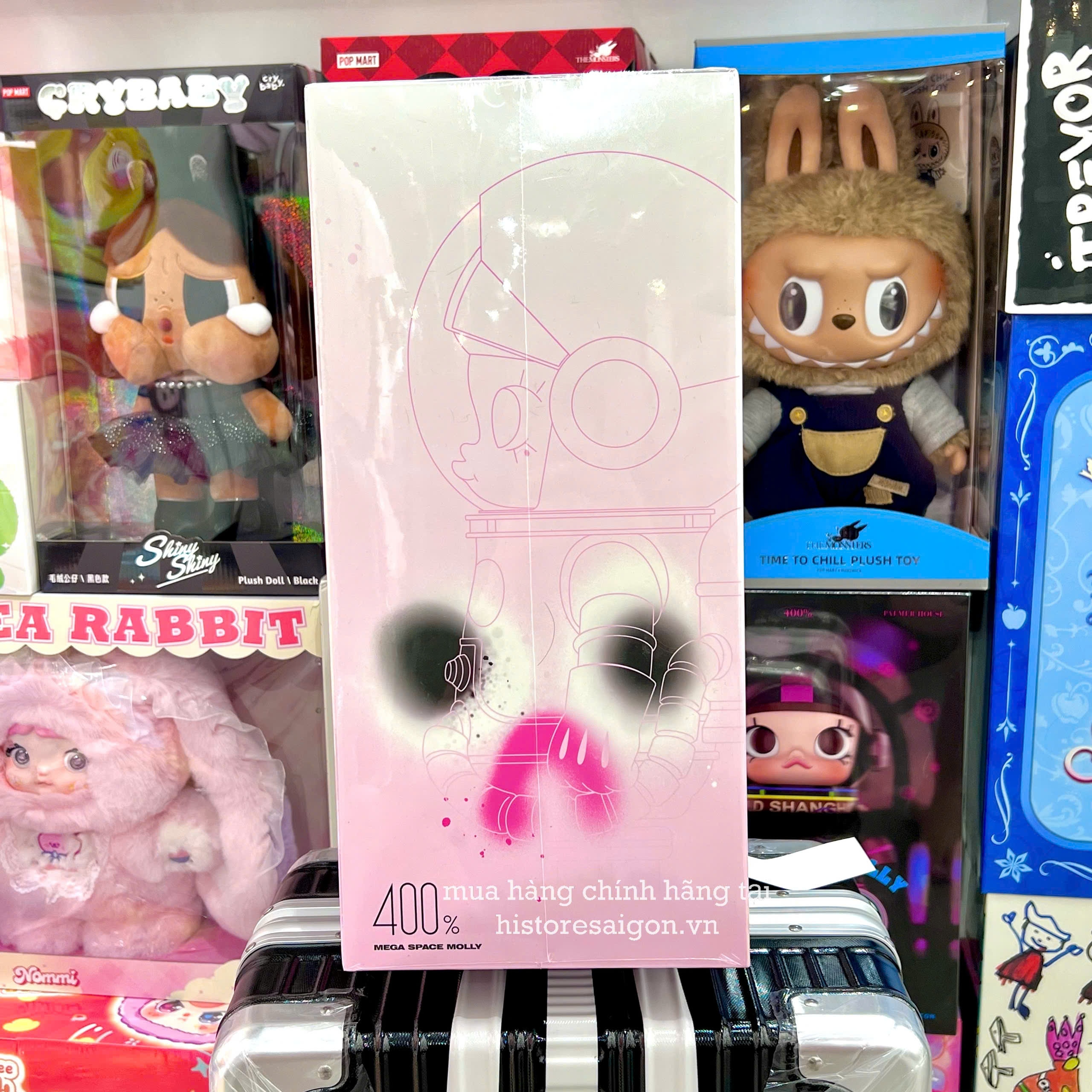 1419 - Molly Jon Burgerman 400% - POPMART MEGA SPACE MOLLY 400% Jon Burgerman 6931571046958 [CHÍNH HÃNG]