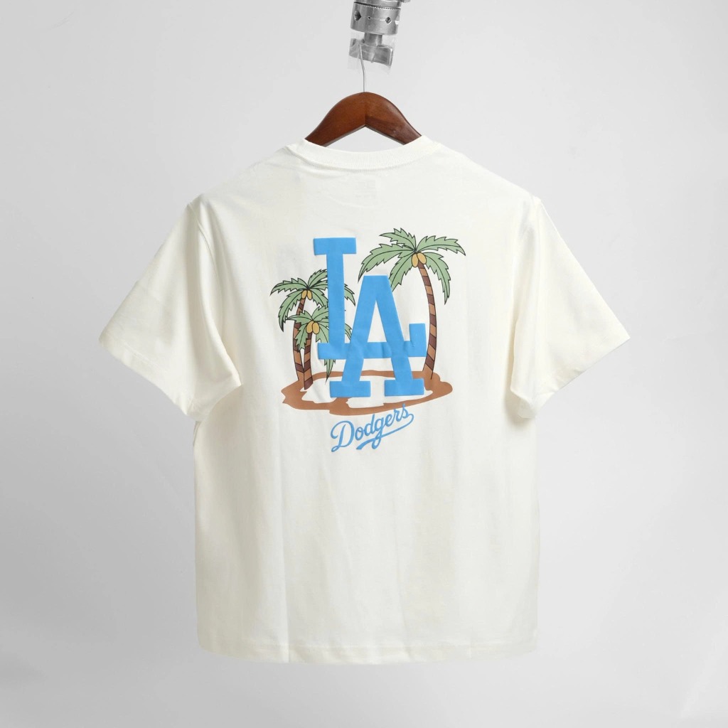 2225 - Áo New Era LA Cây Dừa Trắng [HÀNG CHÍNH HÃNG]