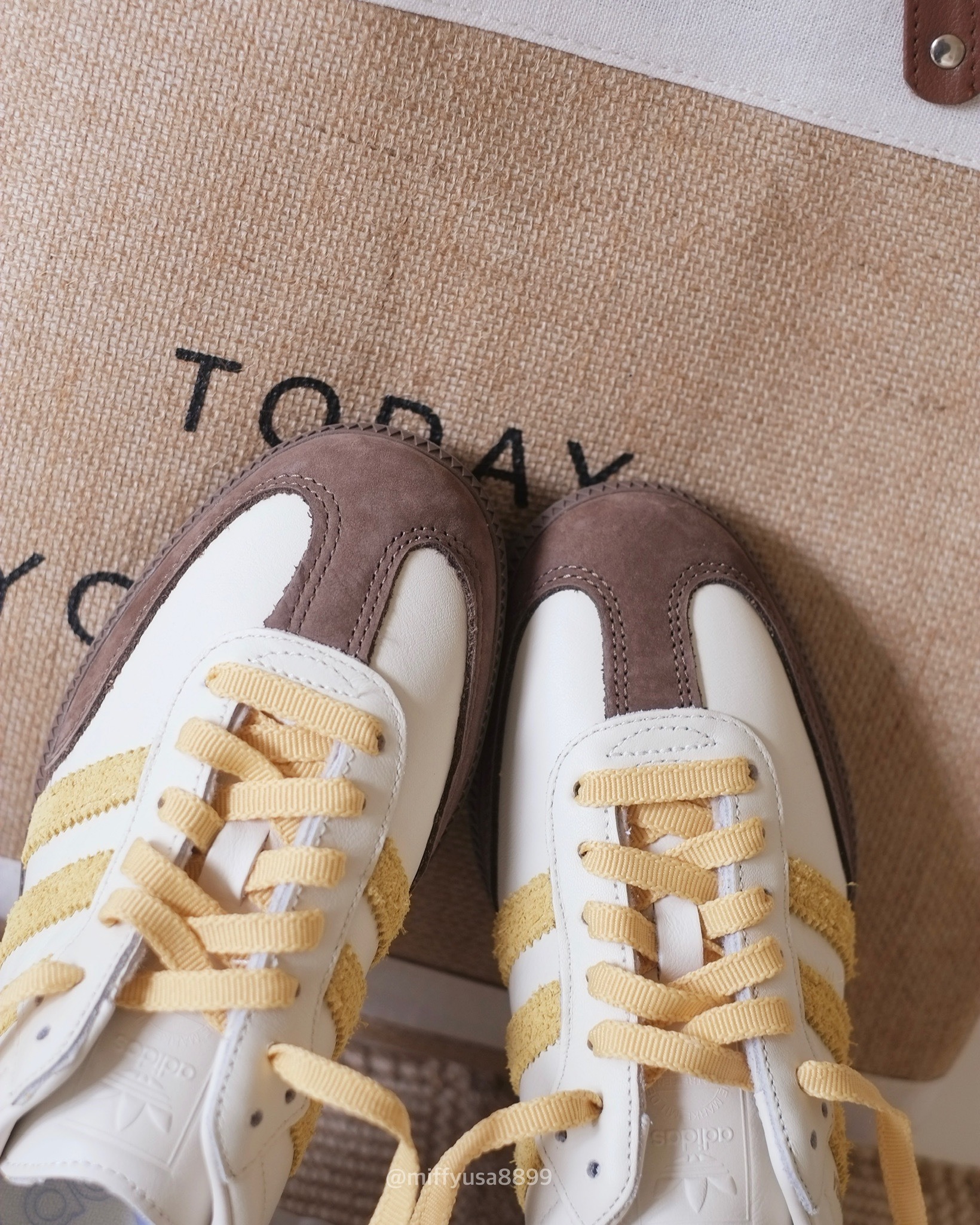 1119 - Giày Adidas Samba OG Off White Violet Tone - Code - IE0875 - [HÀNG CHÍNH HÃNG]