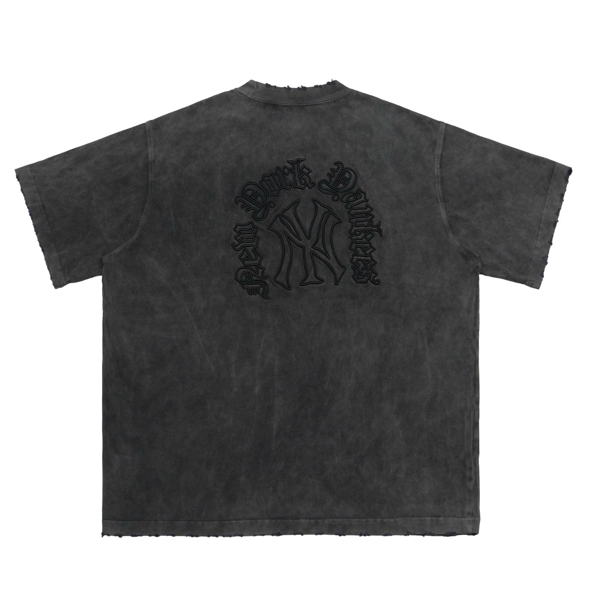 2574 - Áo New Era NY Gothic Xám Rêu [HÀNG CHÍNH HÃNG]